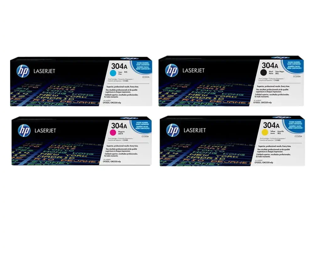 hp-304a-2-e1762847399650.webp شارژ کارتریج رنگی HP 304A - تصویر 1