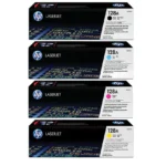 شارژ کارتریج رنگی HP 128A