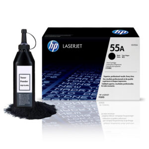 شارژ کارتریج HP 55A